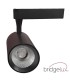 Foco LED para carril monofásico 30W chip BridgeLux 3900Lm negro