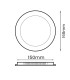 Downlight LED 12W 1200Lm CCT Seleccionable corte Ø150mm