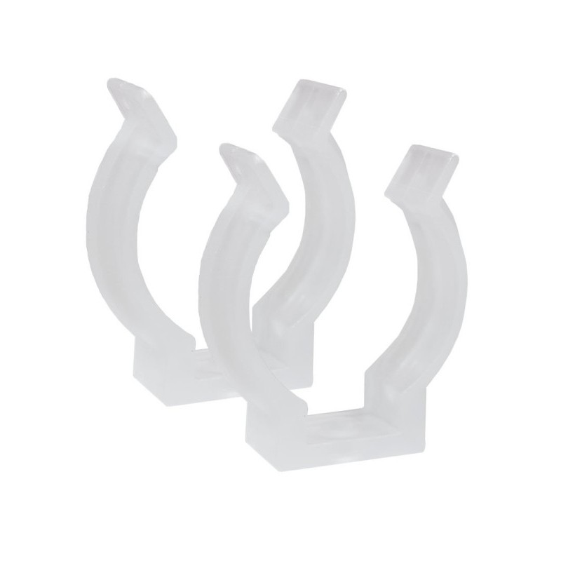 Grapa fijación para tubos LED - Pack 2 Unidades