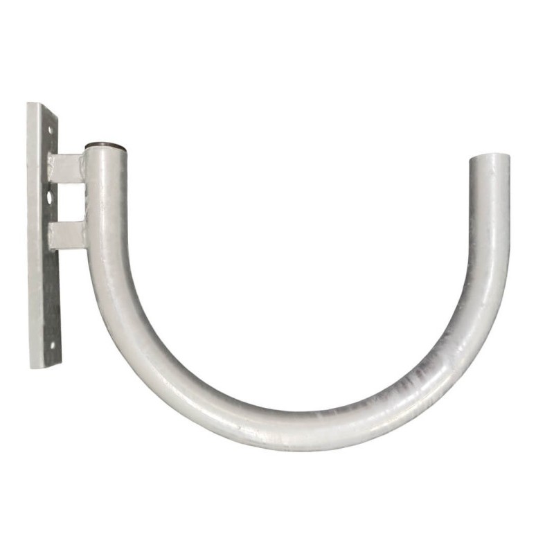 Soporte curvo para Farola en Acero - 70cm