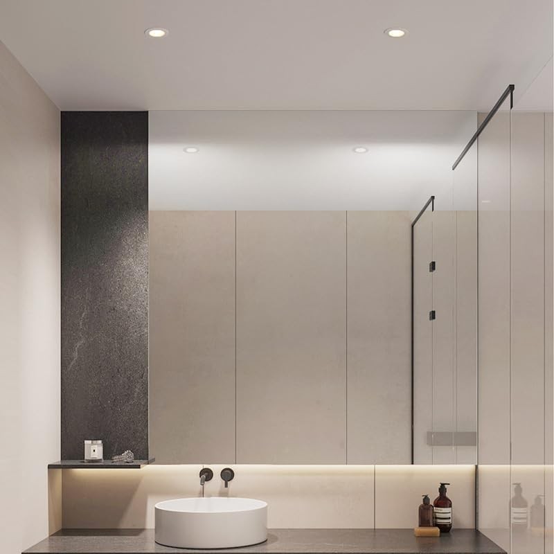 Faretto LED da incasso LUXO 12W CCT selezionabile IP65 1450Lm per bagni e cucine