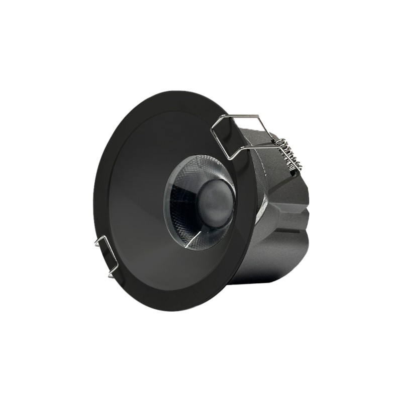Foco empotrable LED LUXO BLACK 18W CCT seleccionable IP65 2080Lm para baños y cocinas