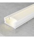 Perfil tira LED superficie blanco 17x8mm - 2 metros