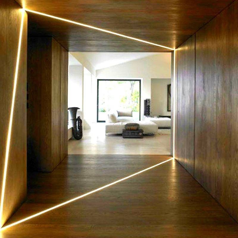 Perfil tira LED Empotrable Blanco 25x7mm - 2 metros