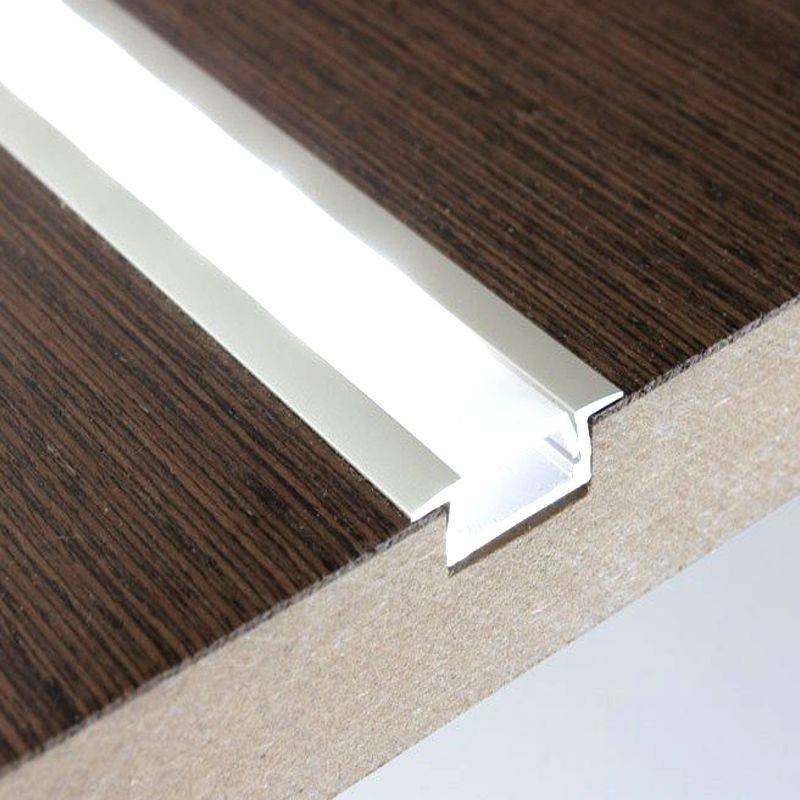 24x7mm Recessed White Profile 24x7mm for LED Strip – 2m Kit