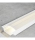 Profilo da incasso Bianco 24x7 per striscia LED - 2 metri