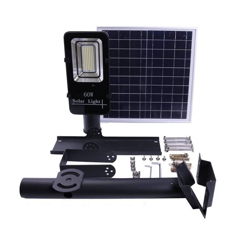 Farola LED SOLAR 60W ECO SANAN Programable 1750Lm