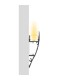 WHITE CORNICE 17x43mm Aluminium profile for LED Strips - 2 meters