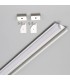 WHITE CORNICE 17x43mm Aluminium profile for LED Strips - 2 meters