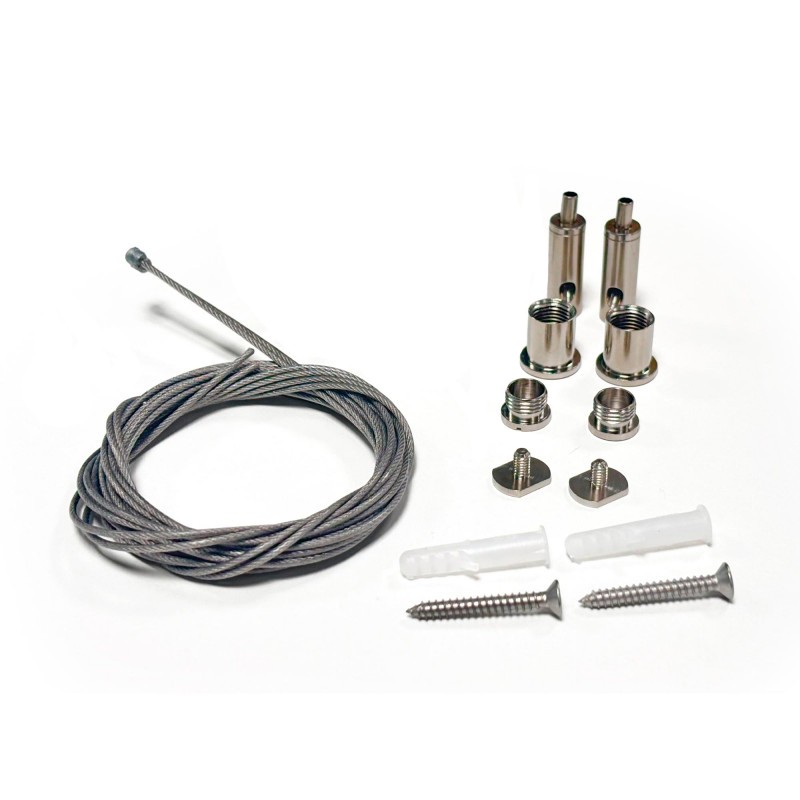 TUBE Profile for LED strips with suspension kit - 2 meters