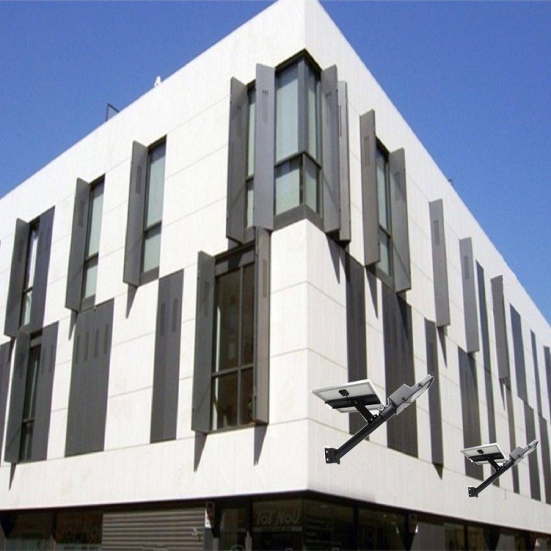 Farola LED SOLAR 60W ECO SANAN Programable 1750Lm