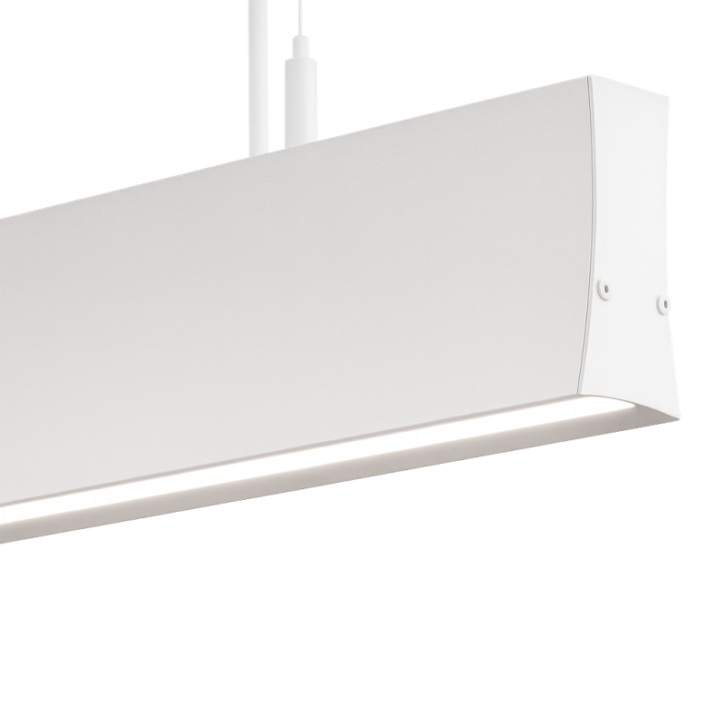 LOLA White Pendant LED Linear Light 50cm