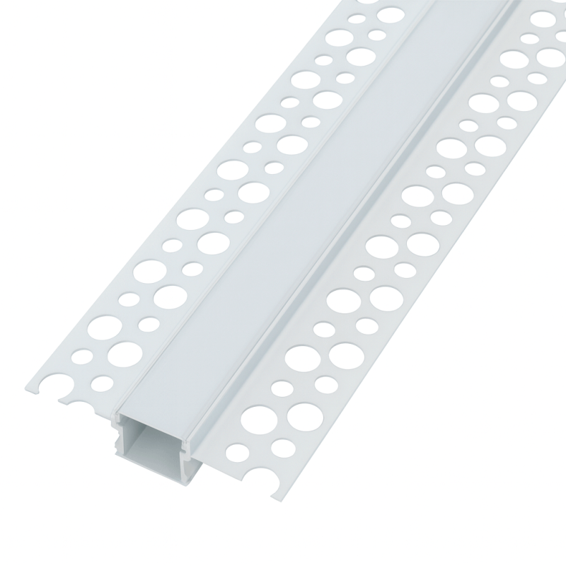 Perfil de aluminio integración en pladur 58x15mm 2 metros para tira LED