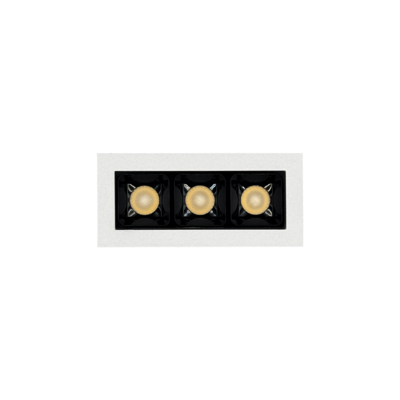 5W white linear recessed LED Spot 24º UGR17