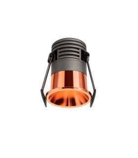 Spot LED encastrable mini 5W CCT 24° UGR11 GOLD ROSE