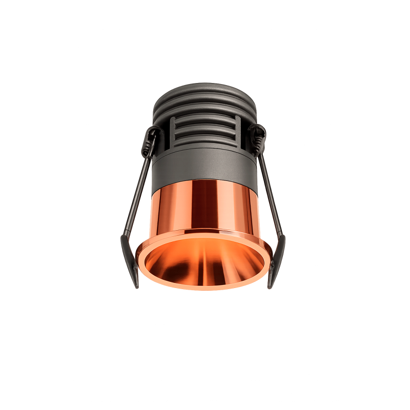 5W CCT 24º UGR11 GOLD ROSE mini recessed LED Spot BridgeLUX/LiFUD