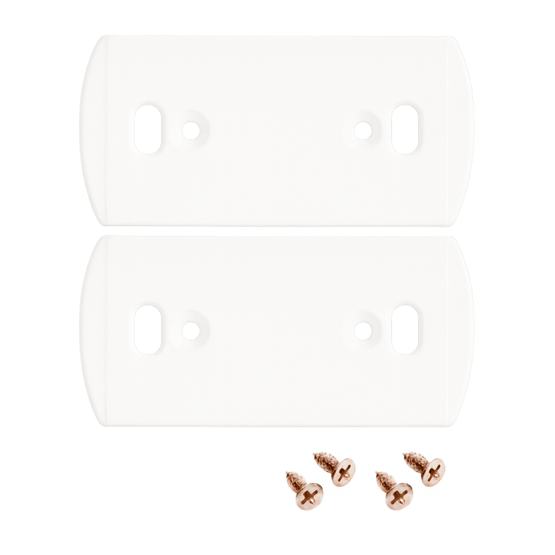 Pack de 2 embouts pour profilé murale Up&Down Blanc