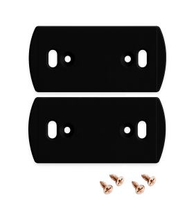 Pack de 2 embouts pour profilé murale Up&Down Noir