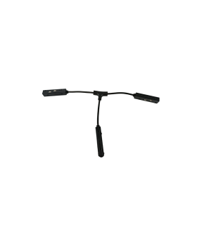 Connettore a 3 vie per giunzioni a T su binari magnetici