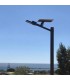 Farola LED solar ECO programable 100W SOLAR chip SANAN 2607Lm