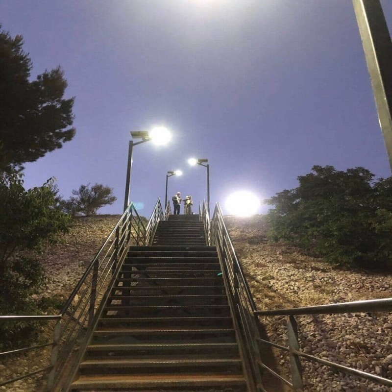 Farola LED 100W SOLAR ECO SANAN Programable Premium LED - 18