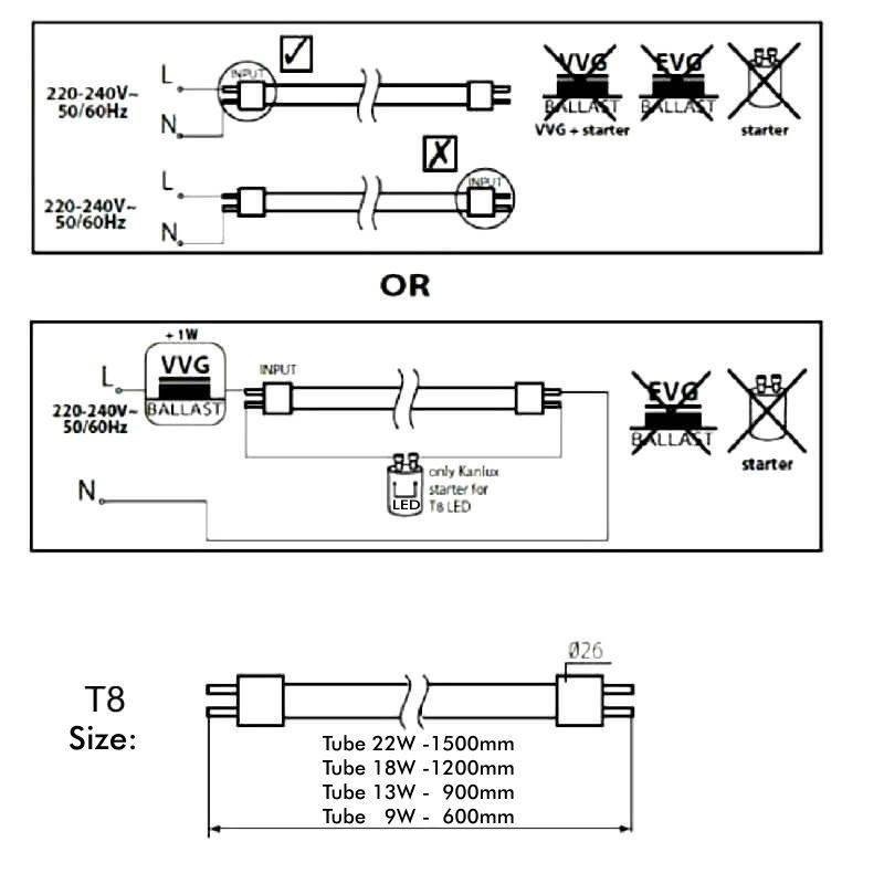 Tubo LED T8 13W 900mm cristal 300º High lumen 1690Lm Premium LED - 6