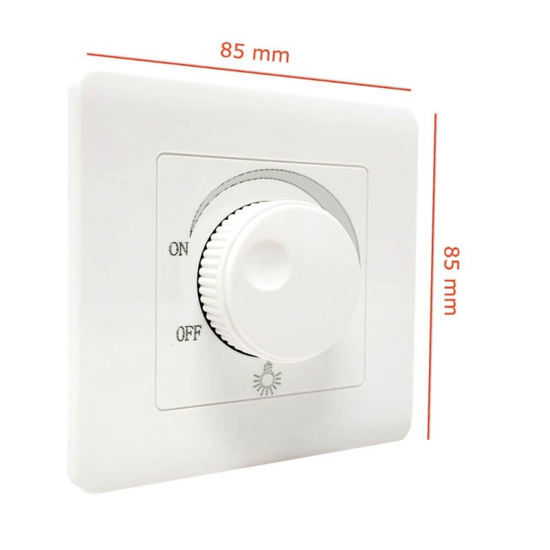 Regulador LED TRIAC 600W Dimmer AC 220V