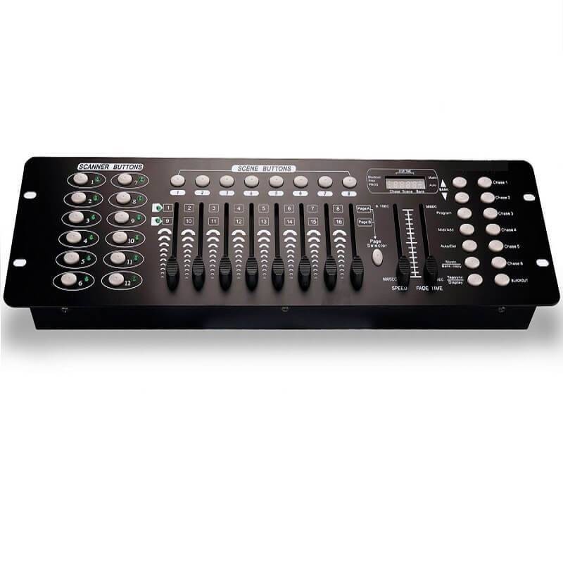 Mesa Controladora para Iluminación DMX512  - 192 canales Premium LED - 1
