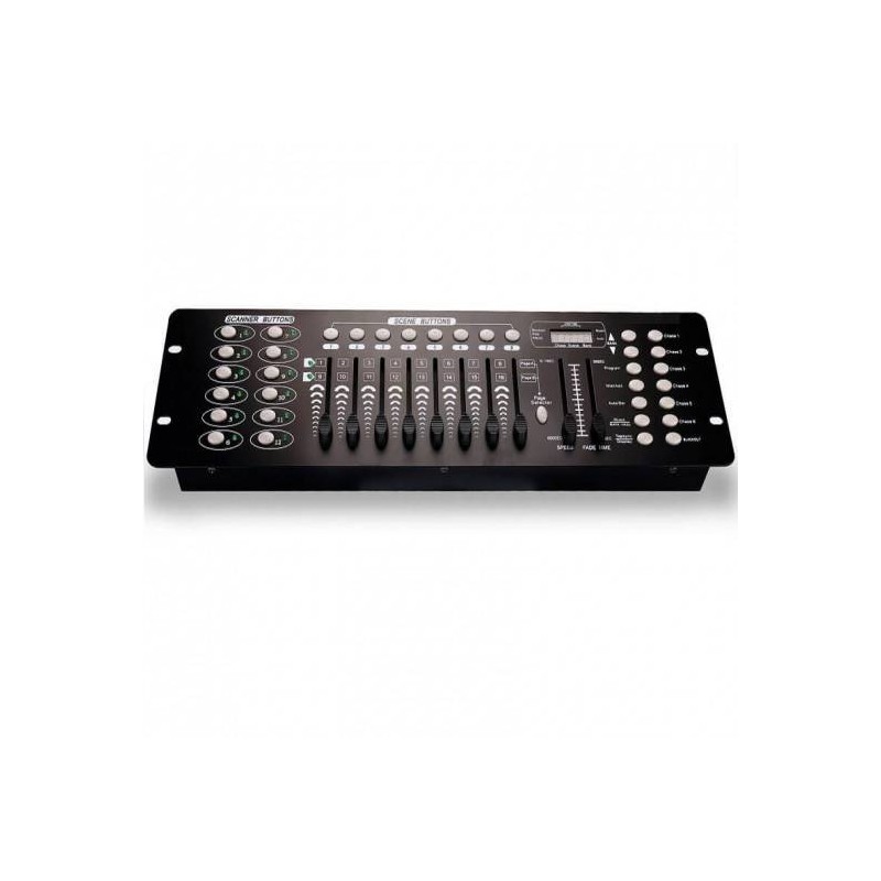 Mesa Controladora para Iluminación DMX512  - 192 canales