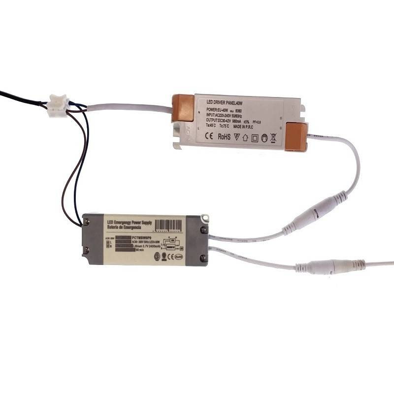 Bateria de Emergencia para luminaria LED - Max.50W