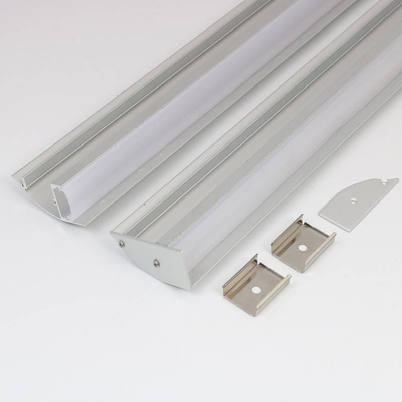 Perfil de Aluminio Modelo CORNISA- 2 Metros Premium LED - 3