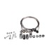 Pack 4 cables de suspensión para colgar panel LED 80cm