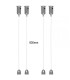 Pack 4 cables de suspensión para colgar panel LED Premium LED - 3