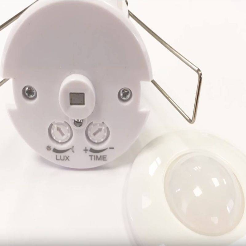 Detector de movimiento empotrable 220-240V 360º 6 metros