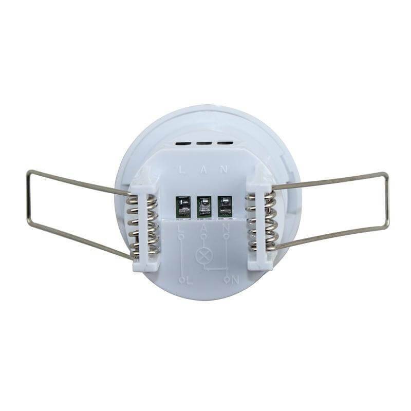 Detector de movimiento empotrable 220-240V 360º 6 metros