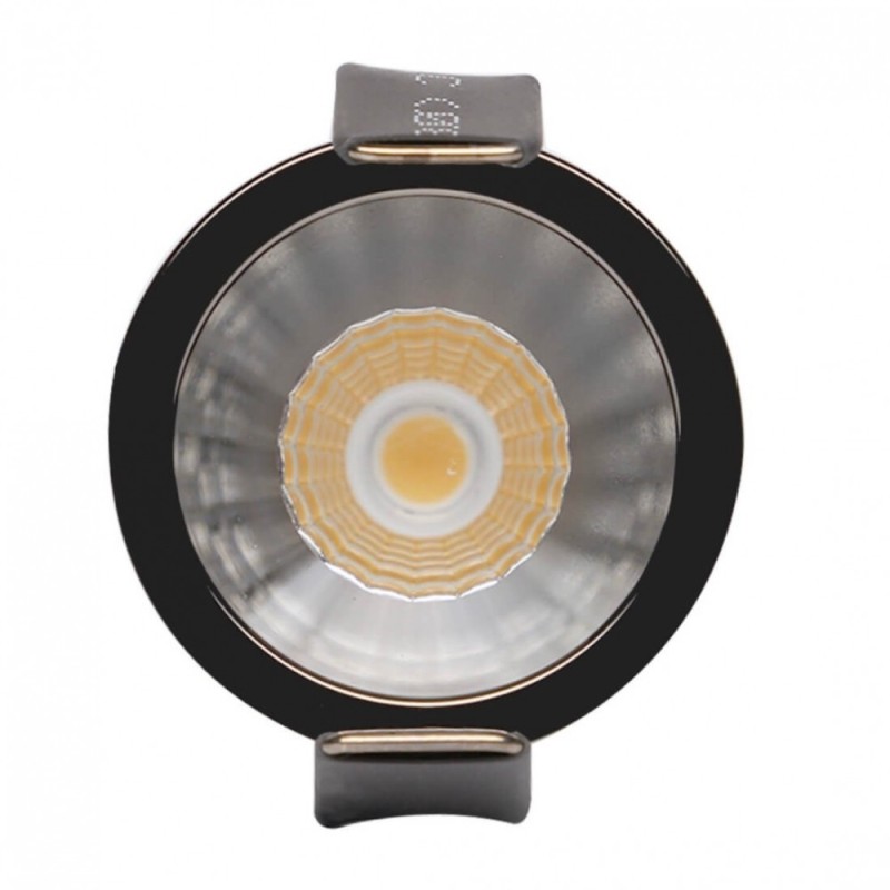 Foco empotrable LED 5W CCT SELECCIONABLE Chip Bridgelux 40° UGR11 575Lm Color negro cromo
