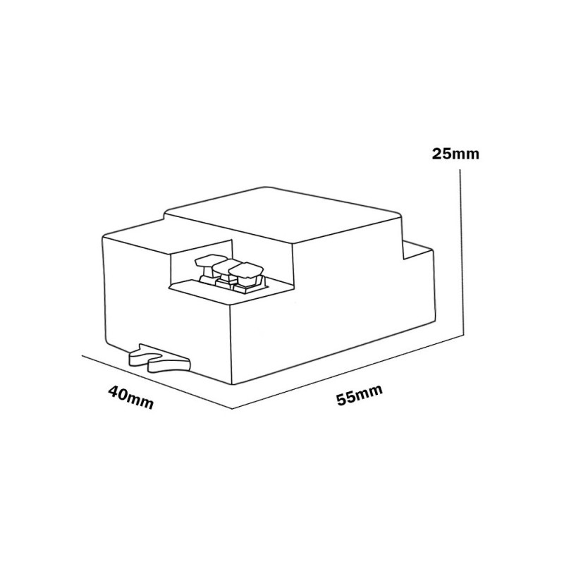 Detector de movimiento RADAR microondas para LED 300W