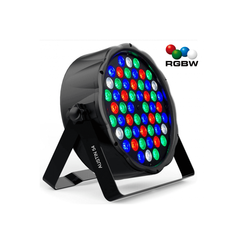 Foco LED PAR 54W AUSTIN RGBW DMX Premium LED - 1