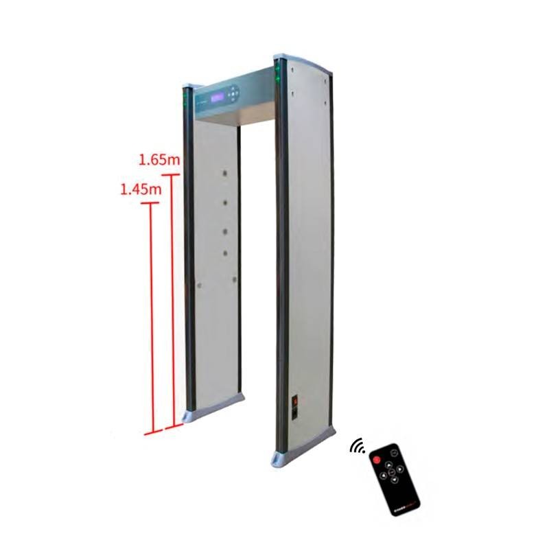 Arco GUARD SPIRIT detector de metales y medidor de temperatura con control de acceso