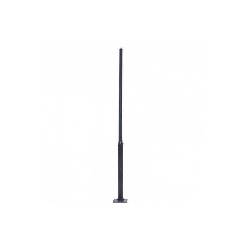 Columna REKA negro para farolas 3 - 4 metros