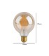 Bombilla LED E27 Regulable Globo G125 7W filamento gold 2700K 840Lm