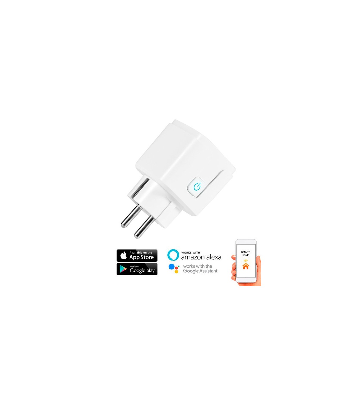 Smart Plug (enchufe inteligente wifi), compatible con Alexa :  : Dispositivos  y accesorios