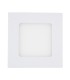 Placa downlight LED slim cuadrada 8W chip OSRAM 720Lm