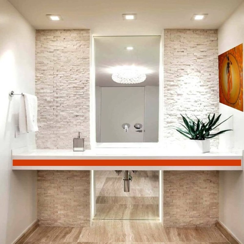 Placa downlight LED slim cuadrada 8W chip OSRAM 720Lm