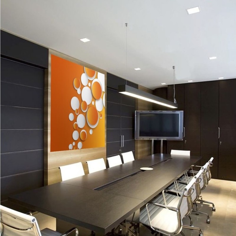 Placa downlight LED slim cuadrada 8W chip OSRAM 720Lm