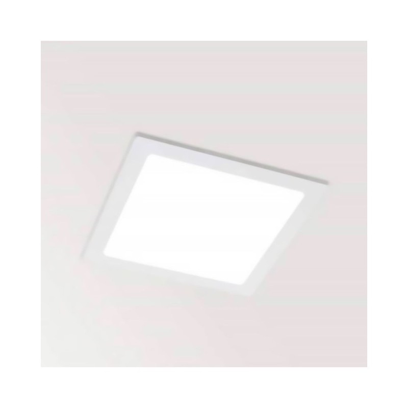 Placa downlight LED slim cuadrada 20W chip OSRAM 1800Lm