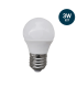 Bombilla LED E27 Premium esférica G45 3W 288Lm