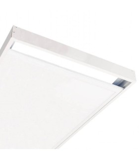 Kit de superficie para panel LED 60x60 blanco - Grosor 68mm