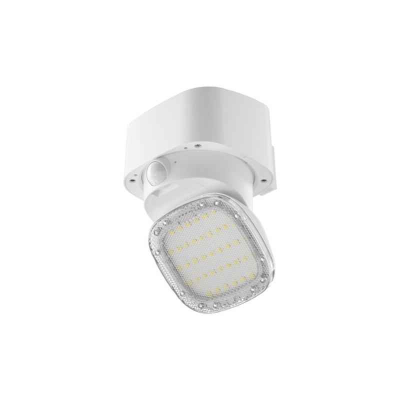 Aplique de pared solar LED WALLY 20W 2200Lm IP65 con sensor crepuscular y movimiento