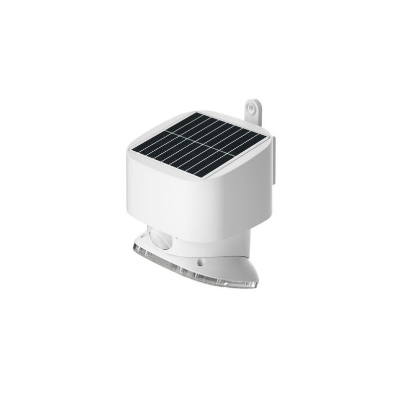 Aplique de pared solar LED WALLY 20W 2200Lm IP65 con sensor crepuscular y movimiento
